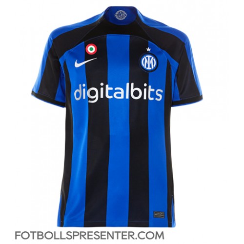 Inter Milan Hemma Matchtröja 2022-23 Kortärmad Inter Milan Hemma Matchtröja 2022-23 Kortärmad